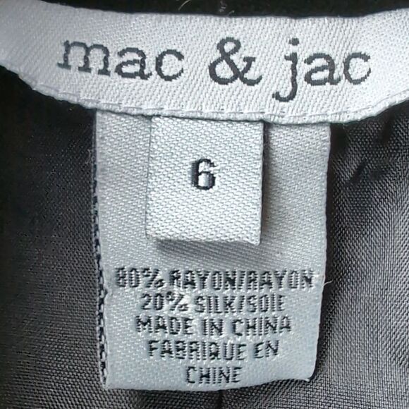 Luxury Silk Blend Black Velvet Blazer  with Bow Accent Ribbon Detailing Size 6 - Picture 10 of 15